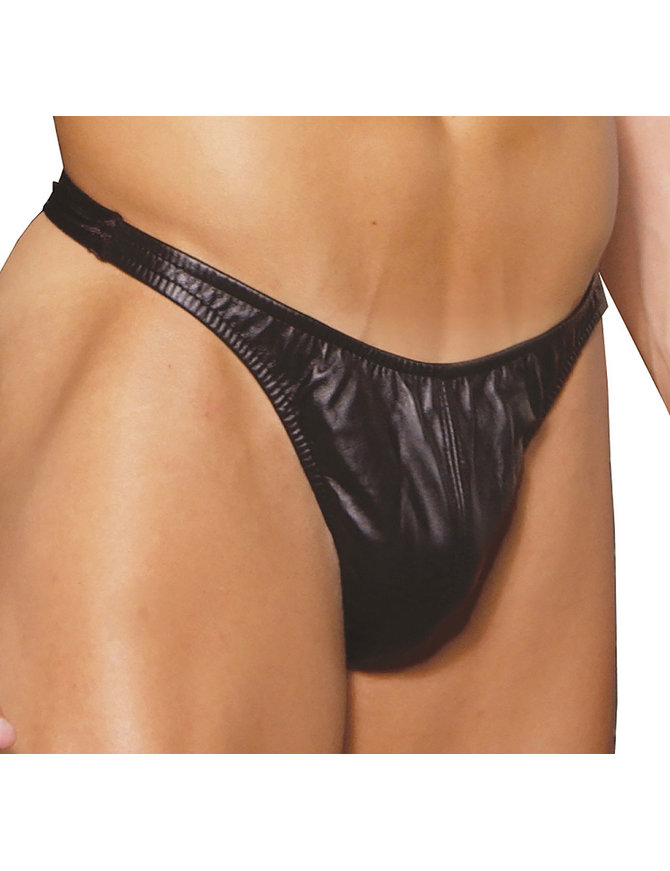 Men's Soft Leather Thong #UGM9141K - Jamin Leather®