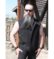 First MFG Men's 20oz Heavy Canvas Concealed Pocket Club Vest w/Easy Access Pocket #VMC6370ZK