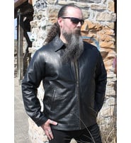 Jamin Leather® Rebel Without a Cause Leather Jacket #M2199ZK