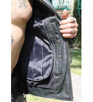Unik Ultimate Ultra Premium Vented Concealed Pocket Jacket w/Armor #M6903AVZNK