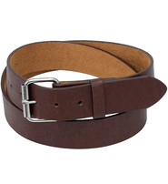 Plain Economy Brown Leather Belt - SPECIAL #BT011N