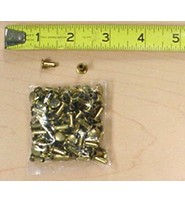 1000 pcs 5/16'' x 3/8'' Solid Brass Rivet Posts #Z4197PBR