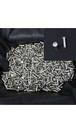 500 pcs 5/16'' x 1/2'' Nickel Silver Tubular Rivets #Z5442PS