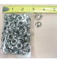 1000 pcs 8mm 5/16'' Large Eyelets Nickel Silver #ZE4127S