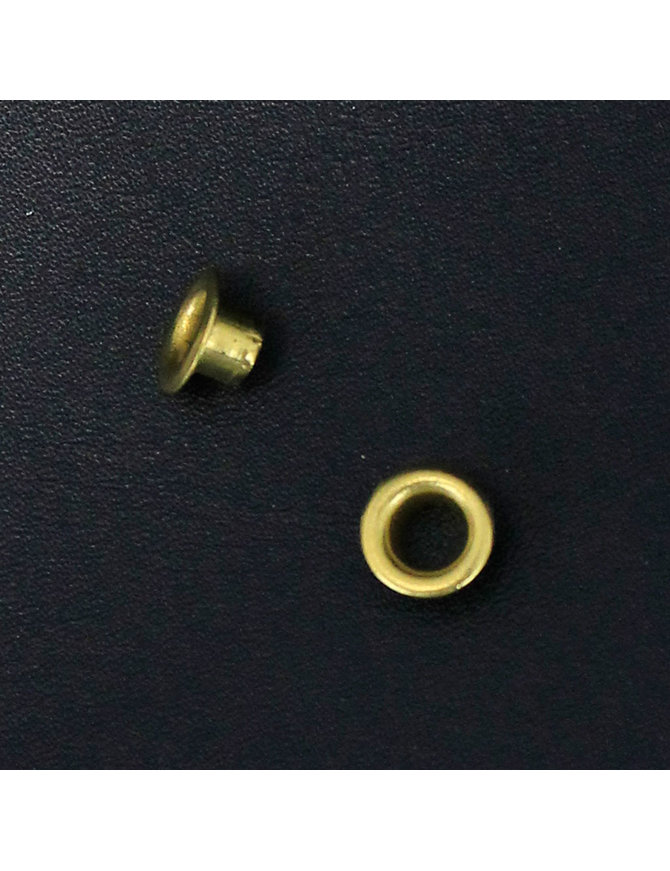 1000 pcs 4mm (1/8")  Gold Eyelets #ZE7736BR