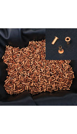 1000 pcs 3/16'' x 1/4'' Copper Rivet #Z7878PCOP