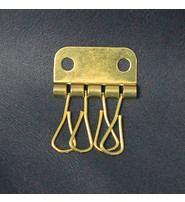 20 pcs Solid Brass Key Case 4 Hook Plates #ZKEY5431BT