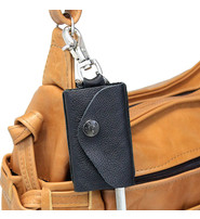 Jamin Leather Leather Key Fob Snap Key Case with Claw Clip #AC22050PKK