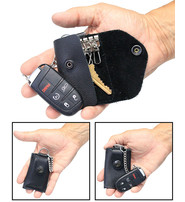 Jamin Leather® Leather Key Fob Snap Key Case #AC22051DK