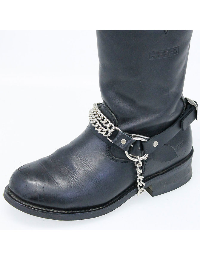 Jamin Leather® Curb Chain Boot Straps #BS2209VCK