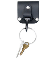 Jamin Leather® Wide Leather 2" Key Ring Belt Holder #KC2203WK