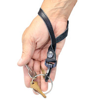 Jamin Leather® Leather Wrist Strap 2" Key Ring & Snap #KC22070XK