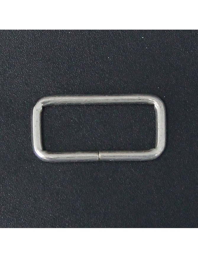 150 pcs 1.25" Nickel Plated Rectangle Rings #ZD125S