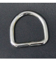 100 pcs 1.25" Heavy Nickel Plated D-Rings #ZD7802S