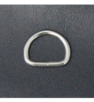 200 pcs 20mm Nickel Plate Bulk D-Rings #ZD8185S