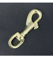 25 pcs Gold Plate 2.5" Trigger Dog Leash Clips #ZHOOK300G