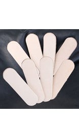 8 pcs 3 inch Natural 7-8 oz. Leather Tooling Blanks #ZTB3X58N