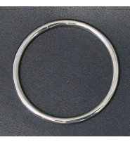 25 pcs 2 inch Bulk Nickel Plated Welded O-Rings #ZR225XS