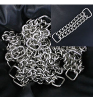 10 pcs Bulk 3.5 inch Welded Curb Chain #ZVC350S