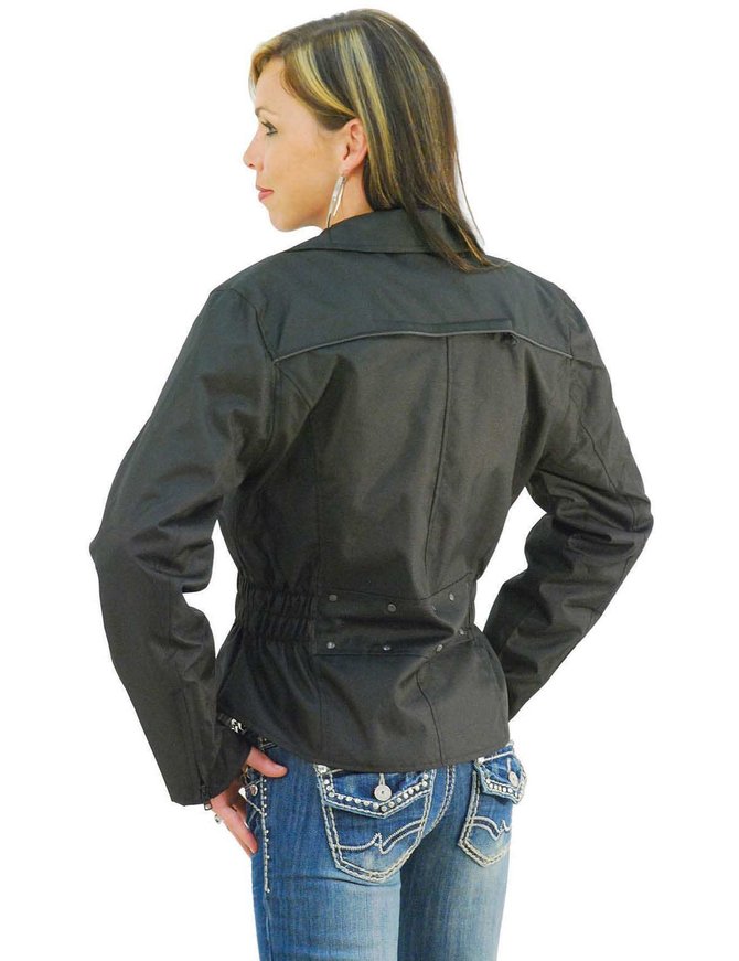 Road Angel - Women's Lightweight Motorcycle Jacket w/Vents #LC3554ZK