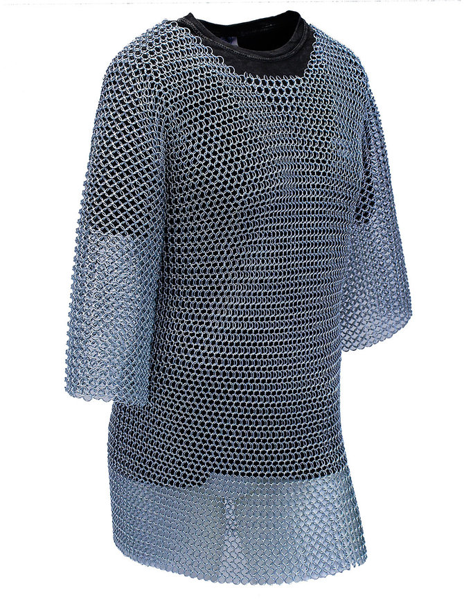 How to Make a Chainmail Shirt  Chainmail shirt, Chain mail, Chainmail  patterns