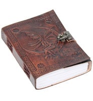 Leather Diary - 5x7 Journal with Fairy #A242567FAR