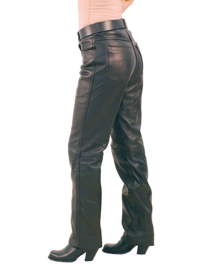 Jamin Leather Lambskin Leather Pants for Women #LP591L