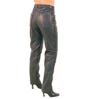Women's Motorcycle Leather Pants #LP756K