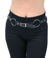 Jamin Leather® Large Multi-Ring Leather Belt #BT2207RR