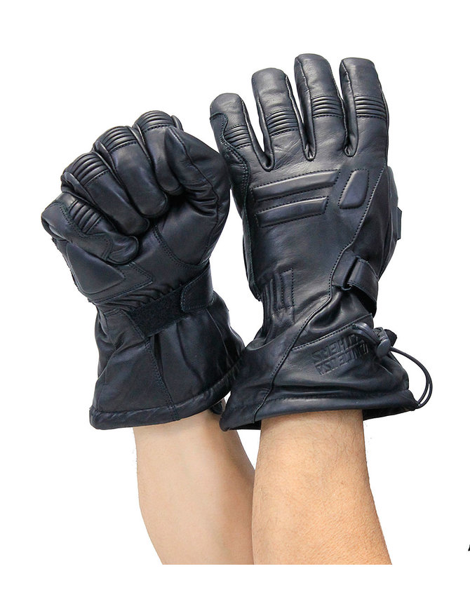 Ultimate Riding Gloves with Pads and Squeegee #G410KNK