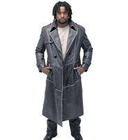 Jamin Leather® Vintage Cowhide Jamin Leather Trench Coat #MA2203D