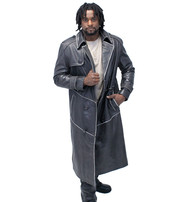 Jamin Leather® Vintage Cowhide Jamin Leather Trench Coat #MA2203D
