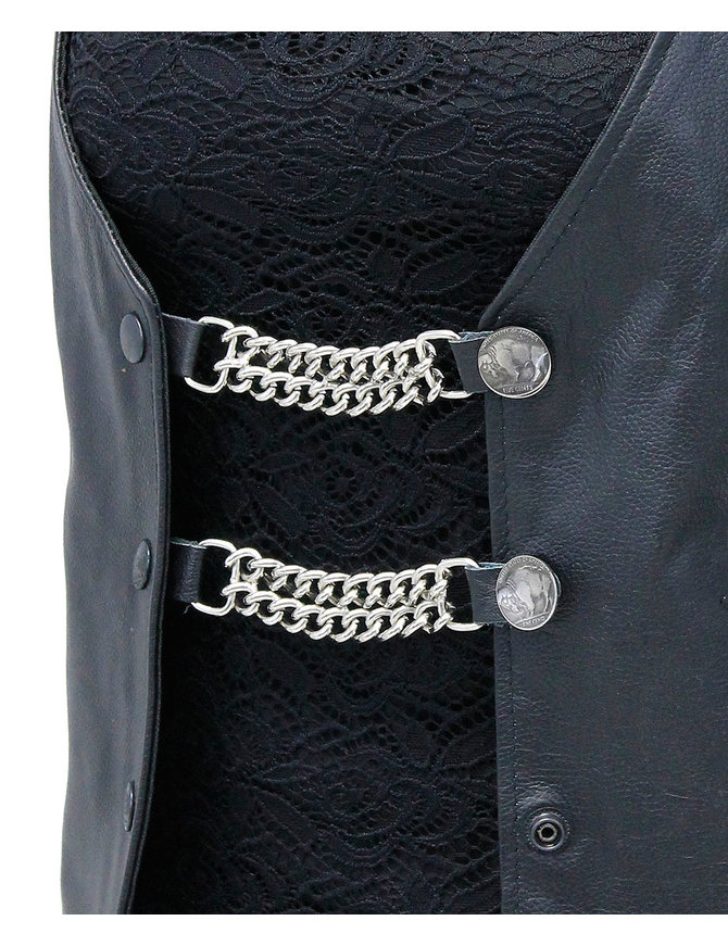 Made in USA Nickel Head Vest Chains #VC101N