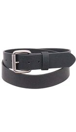 Jamin Leather® Comfortably Soft Premium Black Leather Belt With Removable Buckle #BT1800KK