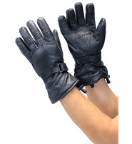 Ultra Premium Gauntlet Motorcycle Gloves #G8418NK