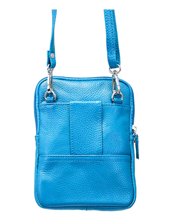 Turquoise Cross Body Belt Pouch #P0183T