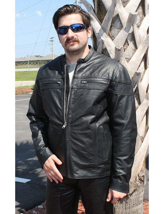 Side Lace Touring Motorcycle Overpants #MP8072ZL - Jamin Leather®