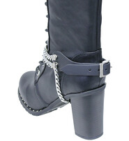 Jamin Leather® Premium Boot Chains - Boot Straps #BS2306CK