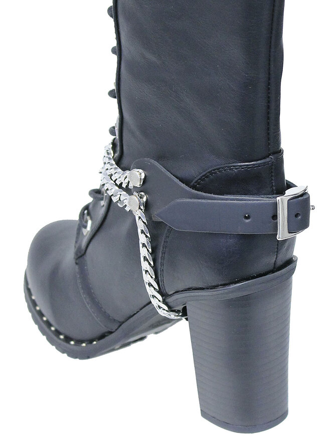 Jamin Leather® Premium Boot Chains - Boot Straps #BS2306CK