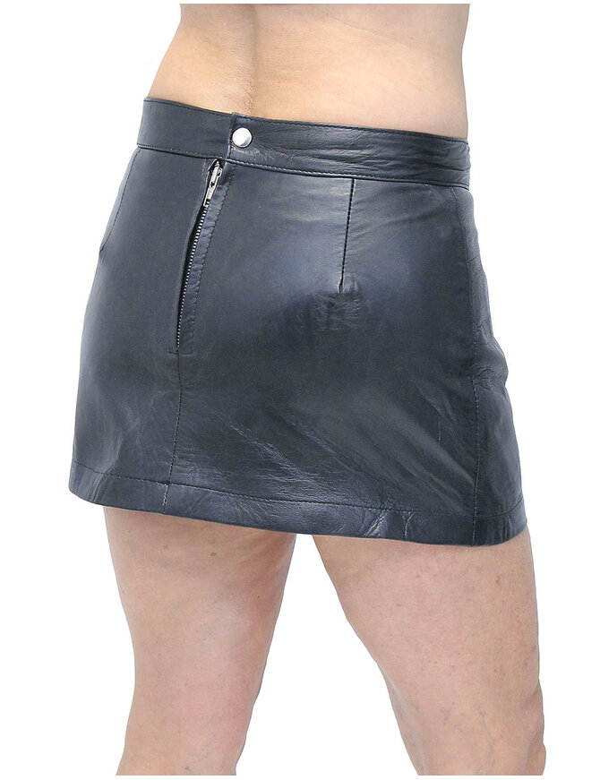 Ultra Mini 12' Leather Mini Skirt #SK120MINI