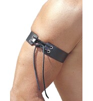 Made in USA Men's Lace Up Leather Arm Band #AB10213
