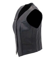 Premium Buffalo Leather Vest for Women #VL410K