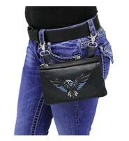 Embroidered Eagle Clip Pouch #PKK216317P