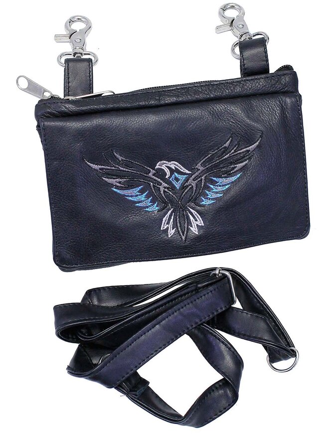 Embroidered Eagle Clip Pouch #PKK216317P