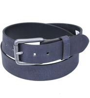 Dull Black Rub Durable Leather Belt #BT97200K