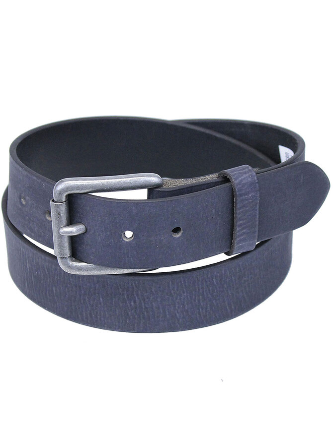 Dull Black Rub Durable Leather Belt #BT97200K