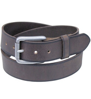 Black Trim Brown Premium Leather Belt #BT97351N