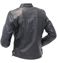 Jamin Leather® Classic Leather Cafe Racing Jacket for Women #L6557ZK