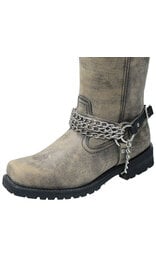 Jamin Leather® Triple Chain Boot Straps #BS31