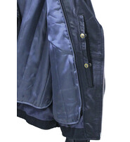 First MFG Men's Top Quality Ultra Premium Leather Concealed Pockets Motorcycle Jacket #M208GZK